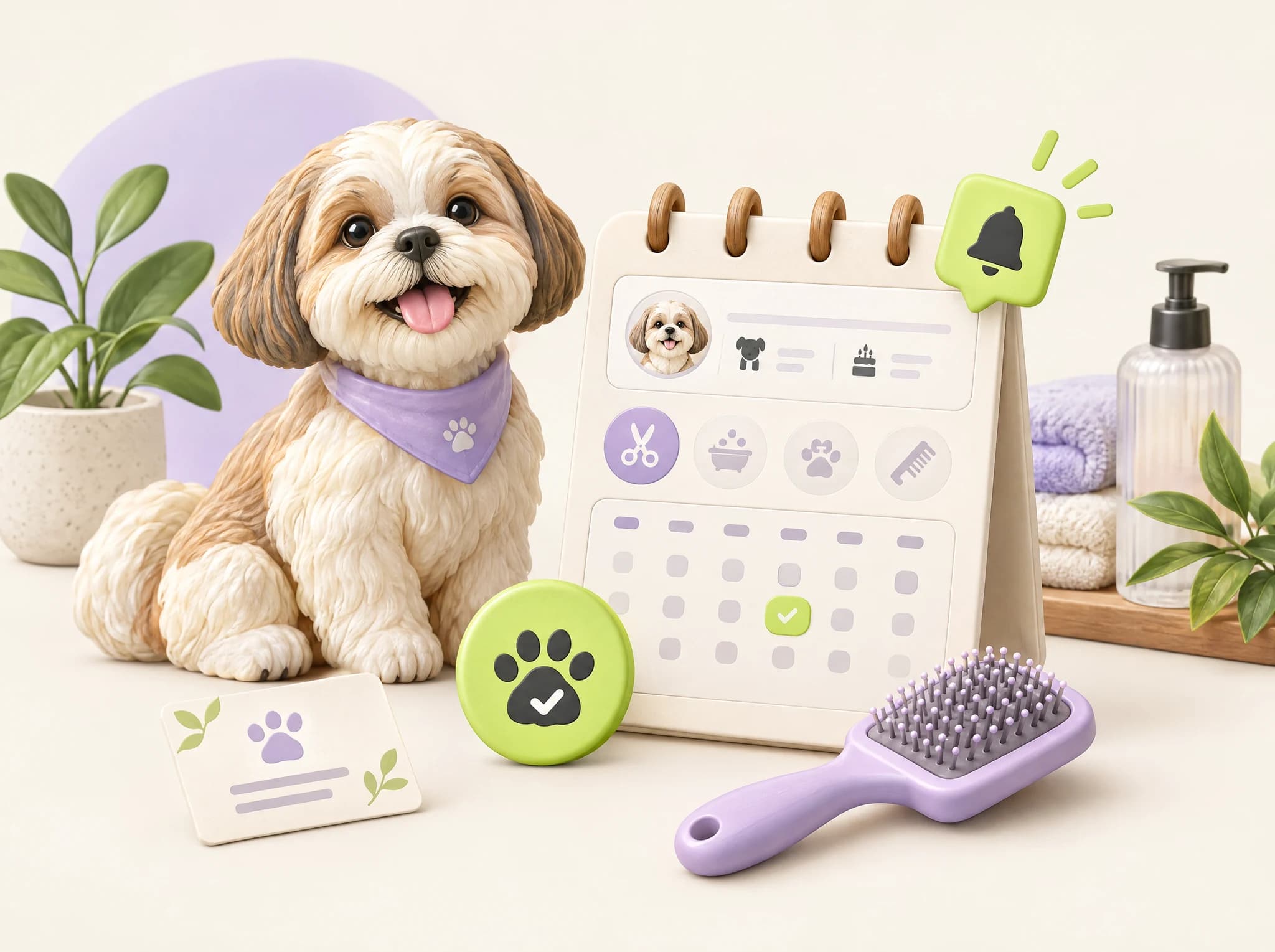 Concept illustration: Online Pet Booking
