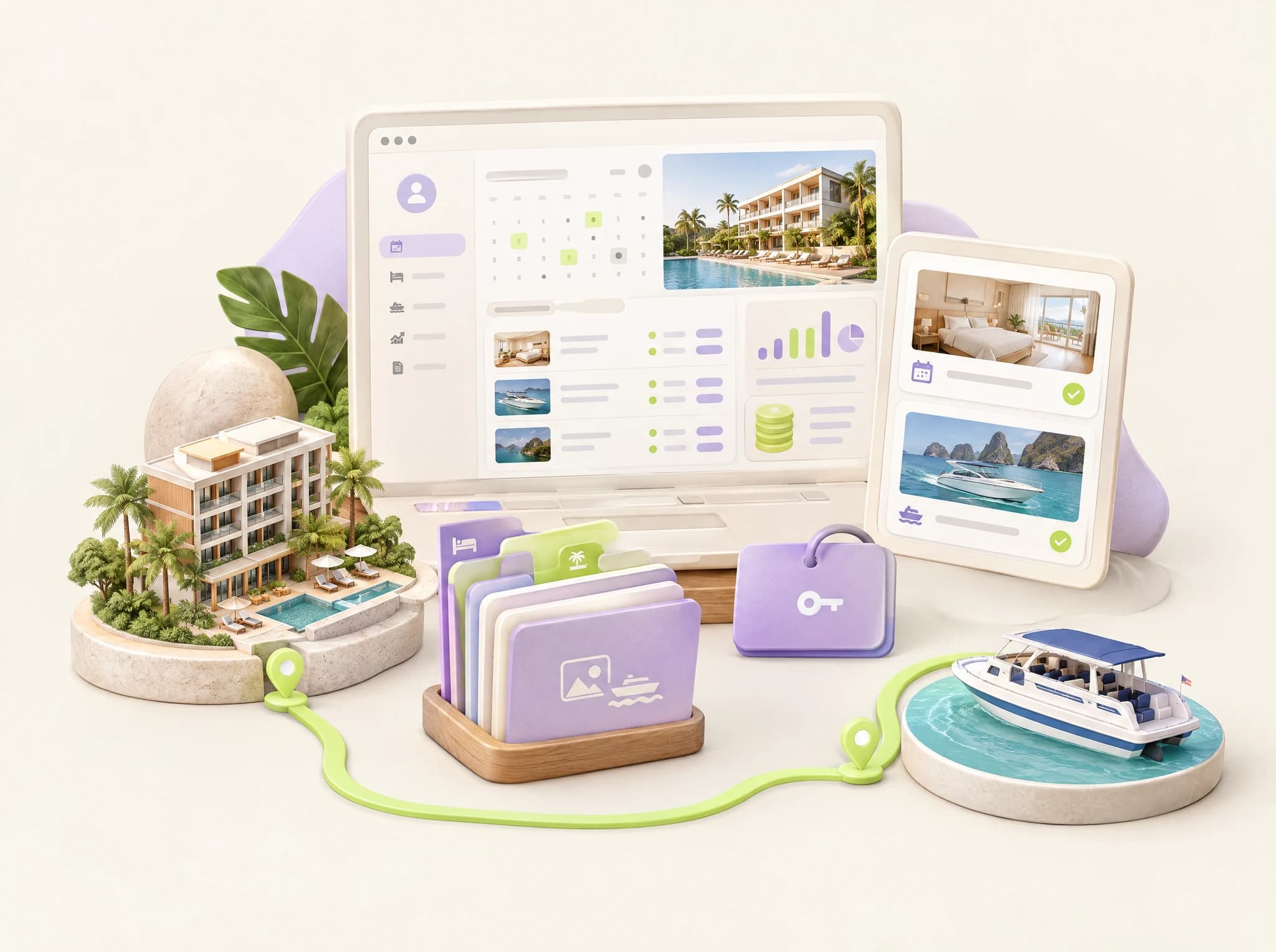 Concept illustration: B2B Partner Portal