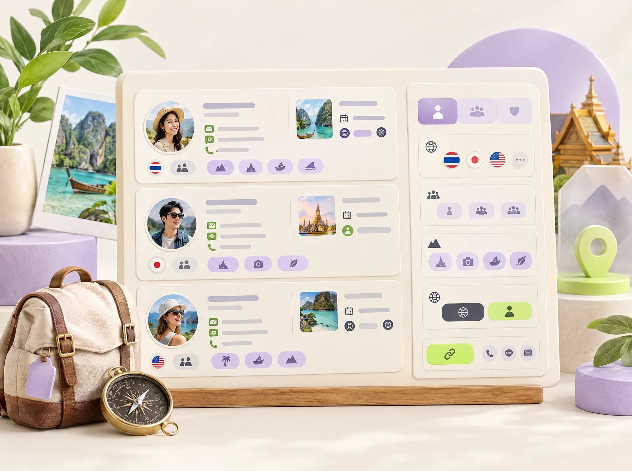 Concept illustration: Guest CRM & Database