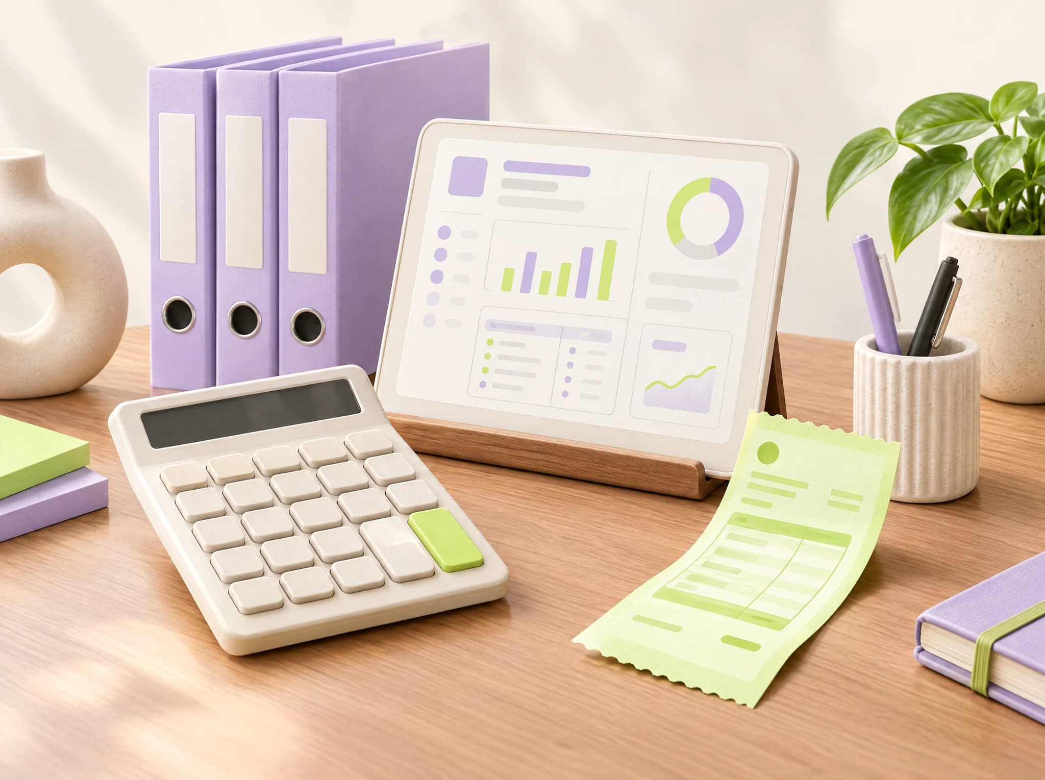 Concept illustration: Tax Consultant Website
