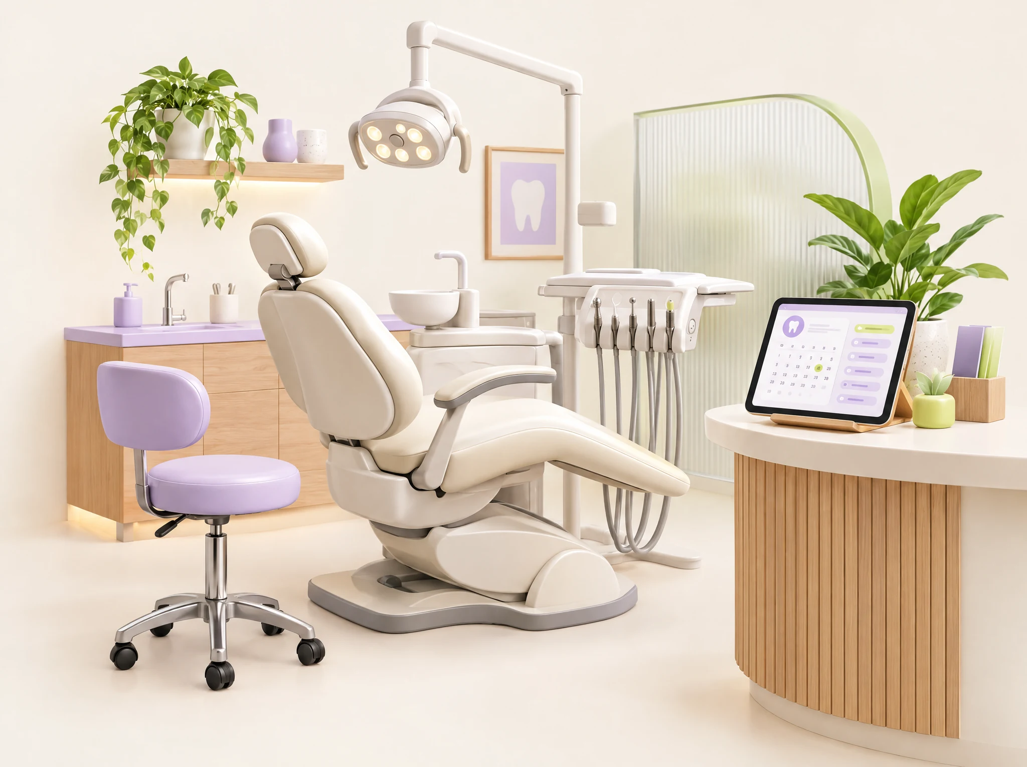 Concept illustration: Dental Clinic Website Design