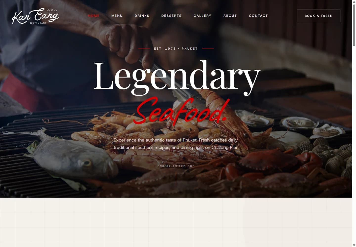 Kan Eang at Pier — live website screenshot